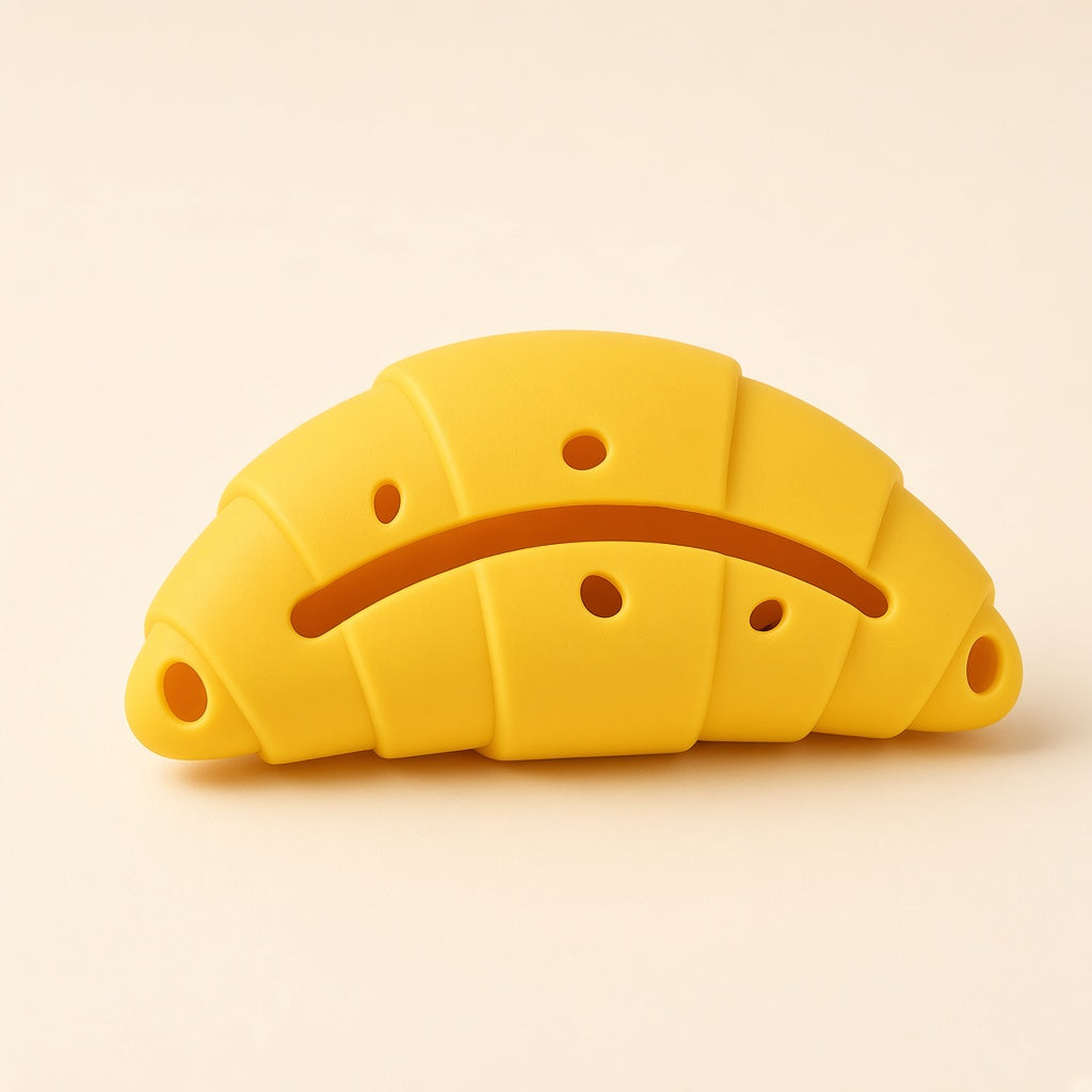 Croissant Treat Toy